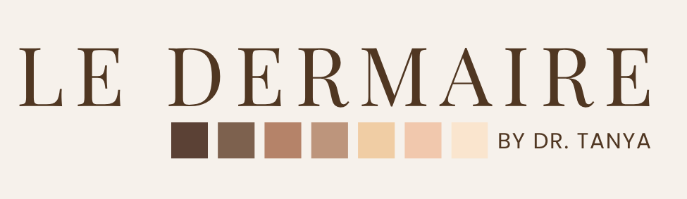 Le Dermaire by Dr. Tanya logo